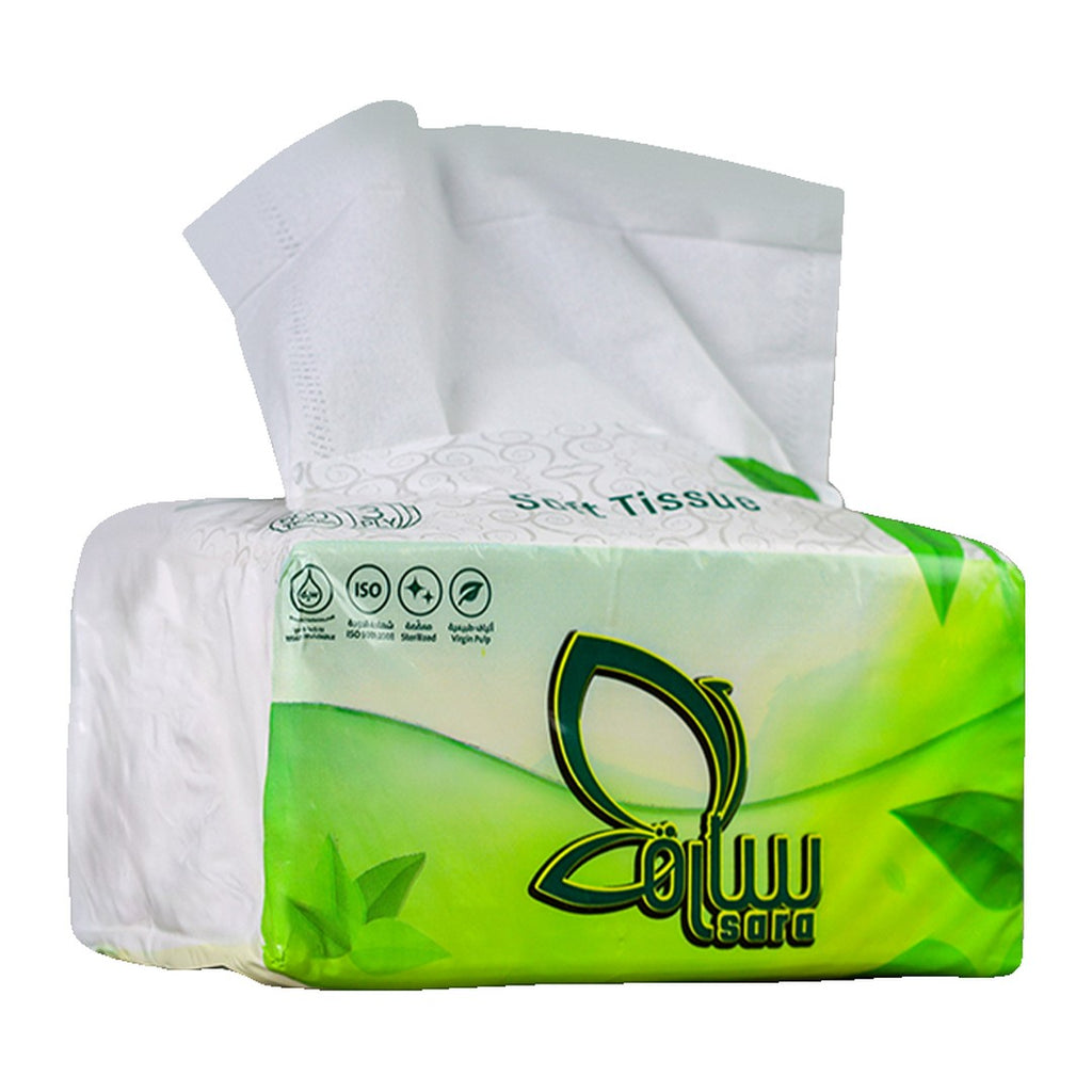 Sara Tissues 500 three-ply medium pack