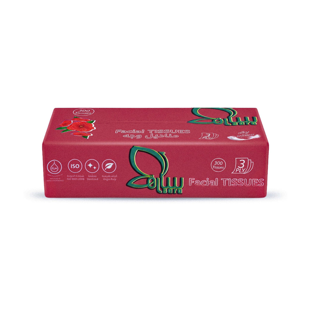 Sara Facial Tissues 200, single box
